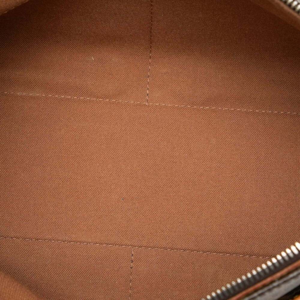 LOUIS VUITTON Authentic Brown Monogram Leather Shoulder Bag - Picture 4 of 6